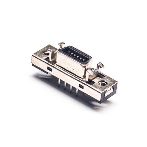 SCSI Female HPCN 14 Pin Straight Female Through Hole Connector