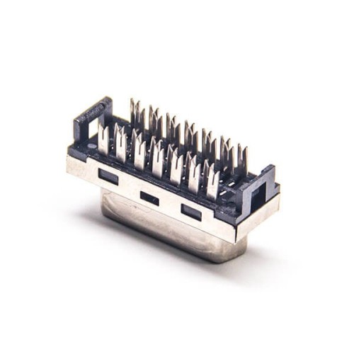 SCSI Female HPDB 26 Pin Straight IDC Connector