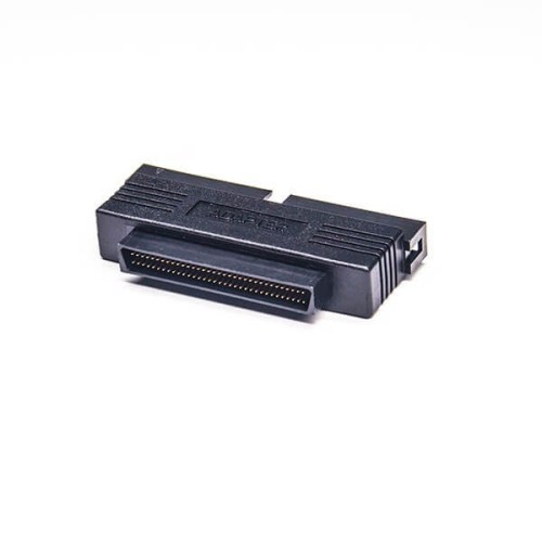 SCSI to IDE Adapter HPDB 68Pin Male to IDE DIP(Ph 1.27mm) 50pin Male Straight Plastic Connector