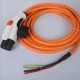 Electric Car Charging Cable GB/T 20234.2 Plug for Vehicle Side with Open end Cable 5meter length