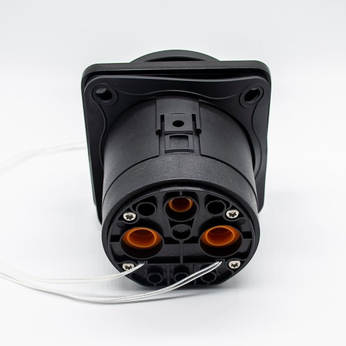 GB/T 20234.2-2015 DC EV Charging Socket for Vehicle 35mm2 DC Quick Charger Inlet Socket NV2-DSD-G-EV125S