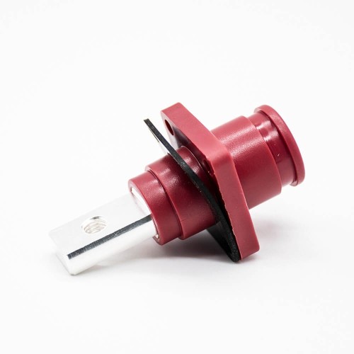 Surlok Clamps Busbar Lug 8mm Right Angle Plug and Socket Red IP67 200A Current