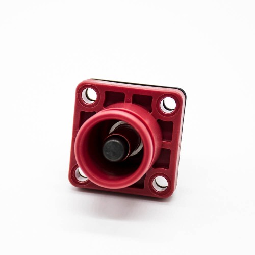 Surlok Clamps Busbar Lug 8mm Right Angle Plug and Socket Red IP67 200A Current