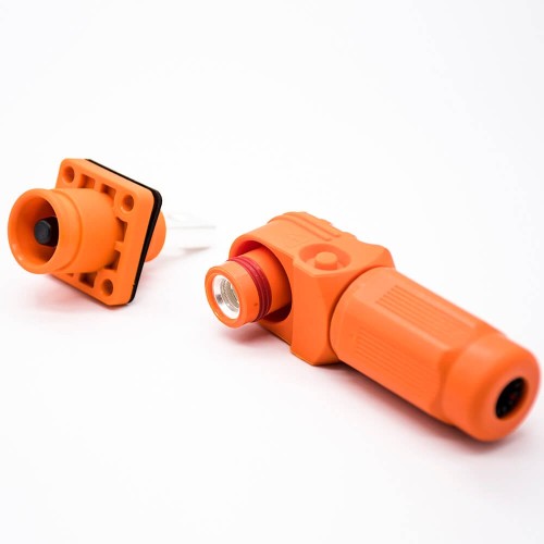 Surlok Connectors 12mm Right Angle Plug and Socket IP65 300A Busbar Lug Socket