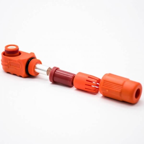 Surlok Connectors 12mm Right Angle Plug and Socket IP65 300A Busbar Lug Socket