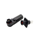 Surlok Power Connectors IP67 200A Right Angle Busbar Lug Plug Socket 8mm Black Plastic