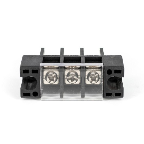 3 Pin Panel Feed Through Terminal Block 30A 600V UL94-V0