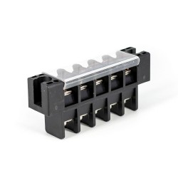 Panel Feed Through Terminal Block 5 Pin 30A 600V UL94-V0