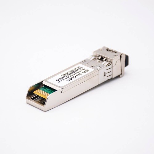 10G Fiber Transceiver LC Interface SFP+ BIDI SMF TX1270/RX1330 20KM DDM