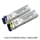 10G Fiber Transceiver LC Interface SFP+ BIDI SMF TX1490/RX1550 100KM DDM