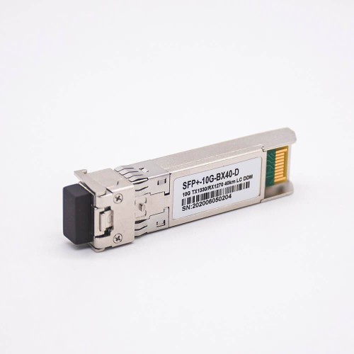 10G SFP+ Fiber Transceiver SMF BIDI LC Interface 40KM DDM TX1330/RX1270