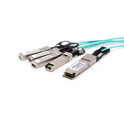 QSFP-4*10G-AOC1M 40G QSFP+ 850nm QSFP+to4SFP+ MMF Optical Transceiver Module