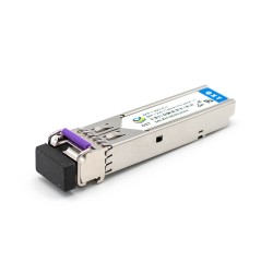 SFP-1.25G-ZU1 1.25G SFP T1490/R1550 80km DOM Simplex LC SMF Optical Transceiver Module