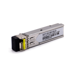 SFP-BX100-D 1.25G SFP T1550/R1490 100km DOM Simplex LC SMF Optical Transceiver Module