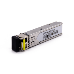 SFP-BX40-D 1.25G SFP T1550/R1310 40km DOM Simplex LC SMF Optical Transceiver Module