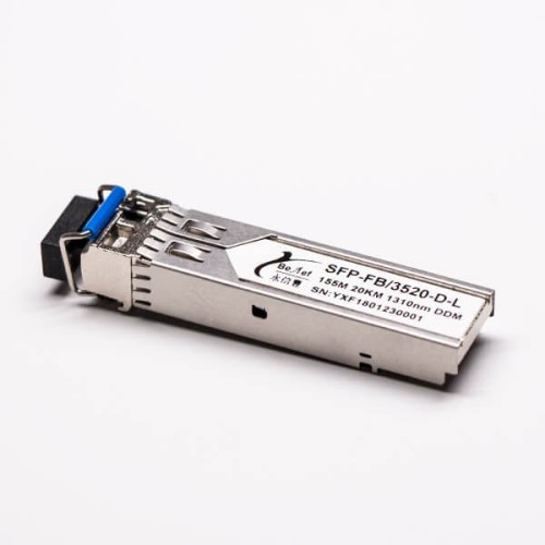 SFP Module Fiber Optic Transceiver Simplex 155M 20KM 1310NM DDM