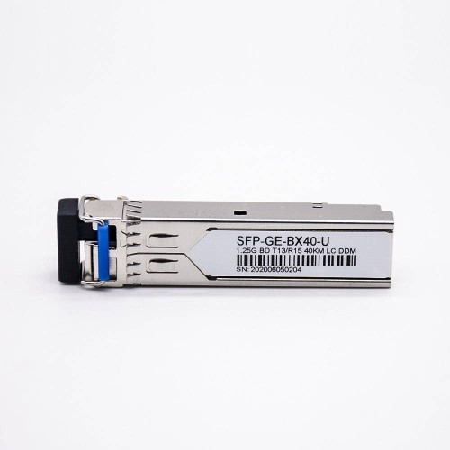 SFP Single Mode Module BIDI 1.25Gbps LC Interface TX1310/RX1550 40KM