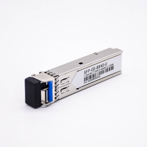 SFP Single Mode Module BIDI 1.25Gbps LC Interface TX1310/RX1550 40KM