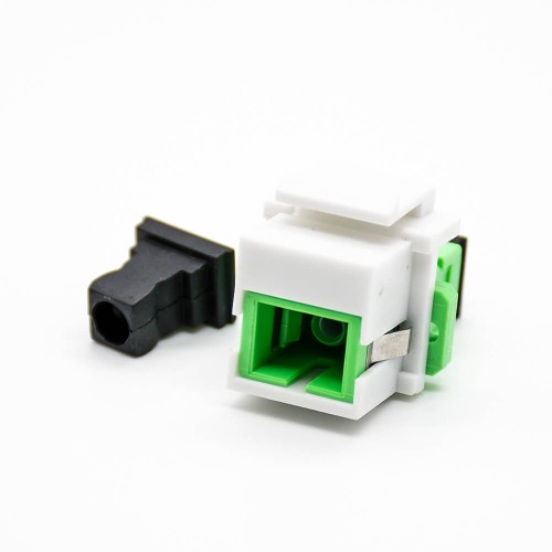 Optical Module SC-SC Through Hole Unshielded Panel Mount