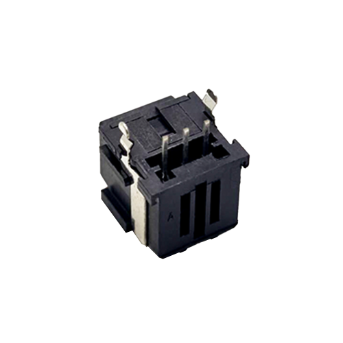 Toslink socket fiber connector Optical fiber Right angle panel mount with self tapping hole