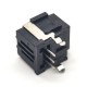 Toslink socket fiber connector Optical fiber Right angle panel mount with self tapping hole