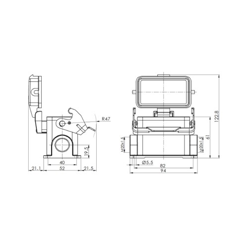 H10B-SM-1L-PC-2M20