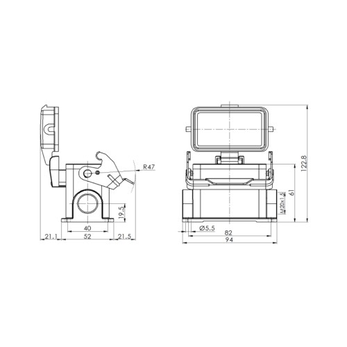 H10B-SM-1L-PC-M20