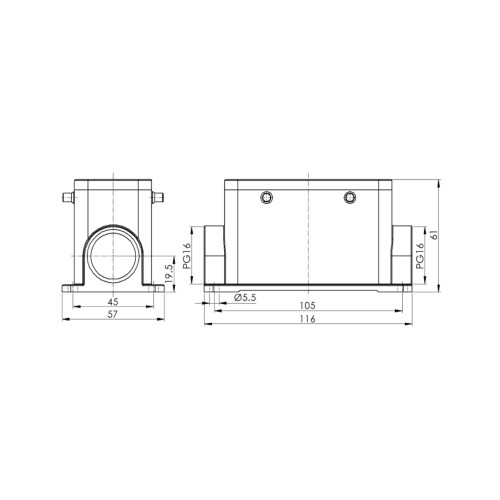 H16B-SM-4PR-2PG16