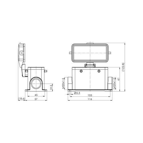 H16B-SM-4PR-PC-2M20