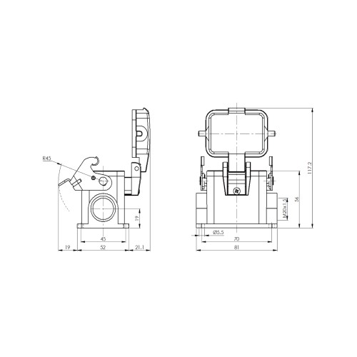 H6B-SM-1L-PC-M20