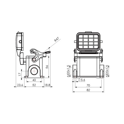 H6B-SM-1LS-PC-2M20