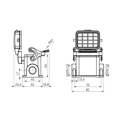 H6B-SM-1LS-PC-2M25