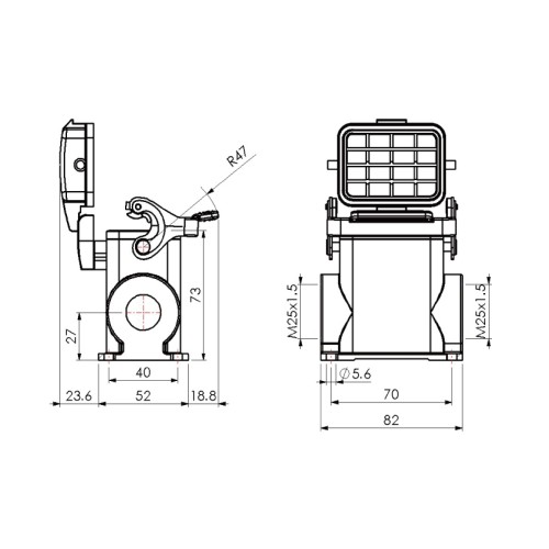 H6B-SMH-1LS-PC-2M25