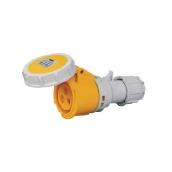 IEC60309 Line Socket 32A 3pin 110V-130V 50/60Hz 3P 4h 2P+E IP67 CEE Industrial