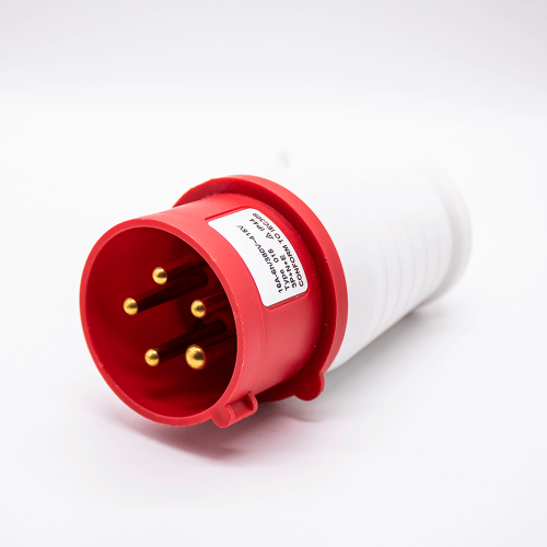 Industrial Connector Plug 5P 16A 380V-415V 3P+E+N 6h IP44