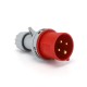 Waterproof Industrial Connector Plug 4Pin 32A 380-415V 3P+E IP44