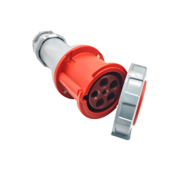 Waterproof Industrial Connector Socket 5Pin 63A 400V 3P+E+N IP67