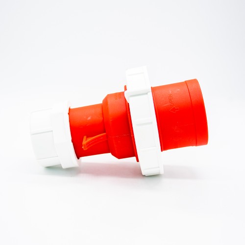 60309 32A 32A 4pin 380V-415V 50/60Hz 4P 6h 3P+E Waterproof IP67 CEE Industrial Connector Plug Red