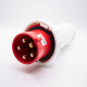 Industrial Connector Plug 5P 63A 380V-415V 3P+E+N 6h IP67