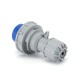 Waterproof Industrial Connector Plug 3Pin 32A 250V 2P+E IP67