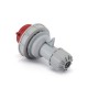 Waterproof Industrial Connector Plug 5Pin 16A 380-415V 3P+E+N IP67