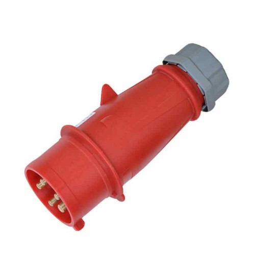 Waterproof Industrial Connector Plug 5Pin 32A 400V 3P+E+N IP44