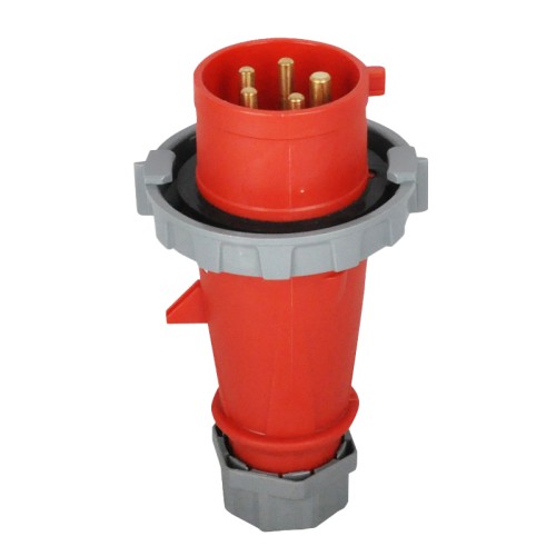 Waterproof Industrial Connector Plug 5Pin 32A 400V 3P+E+N IP67