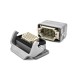 Heavy Duty Multi Pin Connector H10B 42Pin Male Without Contacts Male Butt-Joint Female PG16 Bulkhead Mounting