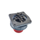 125A 4Pin IEC60309 Socket IP67 Panel Mount Pin Receptacle