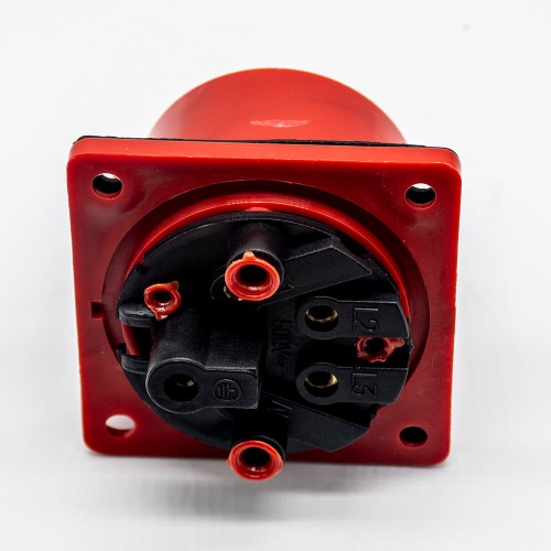 16A 5pin Receptacle 380V-415V 50/60Hz 5P 6h 3P+E IP44 IEC60309 CEE Industrial Panel Mount Pin Socket