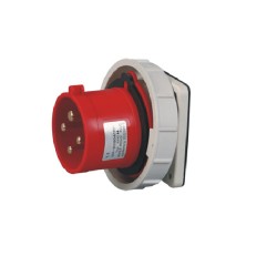 32A 4Pin IEC60309 Socket 380V-415V 4P 6h 3P+E IP67 CEE Industrial Panel Mount Pin Receptacle