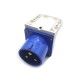 32A 3pin CEE Industrial 220V-250V 50/60Hz 2P+E 6h 2P+E IP44 IEC60309 Surface Mount Pin Receptacle with Box