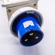 63A 3pin 220V-250V IP67 CEE Industrial IEC60309 Surface Mount Pin Receptacle with Box