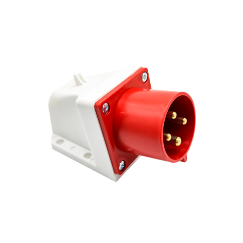 IEC60309 CEE Industrial 32A 4pin 380V-415V 50/60Hz 4P 6h 3P+E IP44 Surface Mount Pin Receptacle with Box